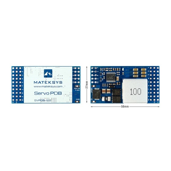 Wholesale MATEK SVPDB-12S PDB With 12A BEC 9-55V to 5/6/8V Power Distribution Board for RC FPV Racing Freestyle Drones DIY Parts
